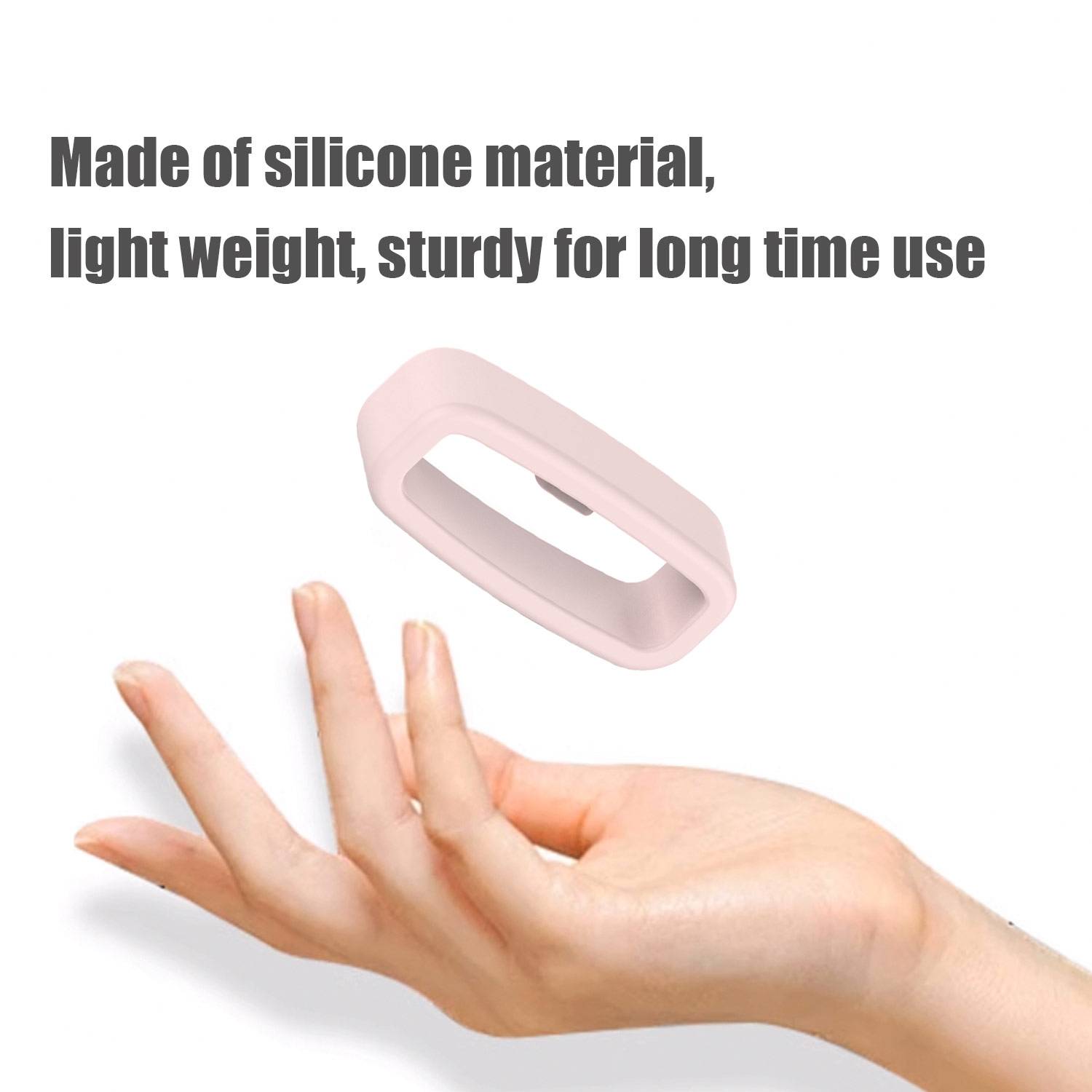 Schlaufe für 22 mm Uhrenarmband 10er-Pack Pink