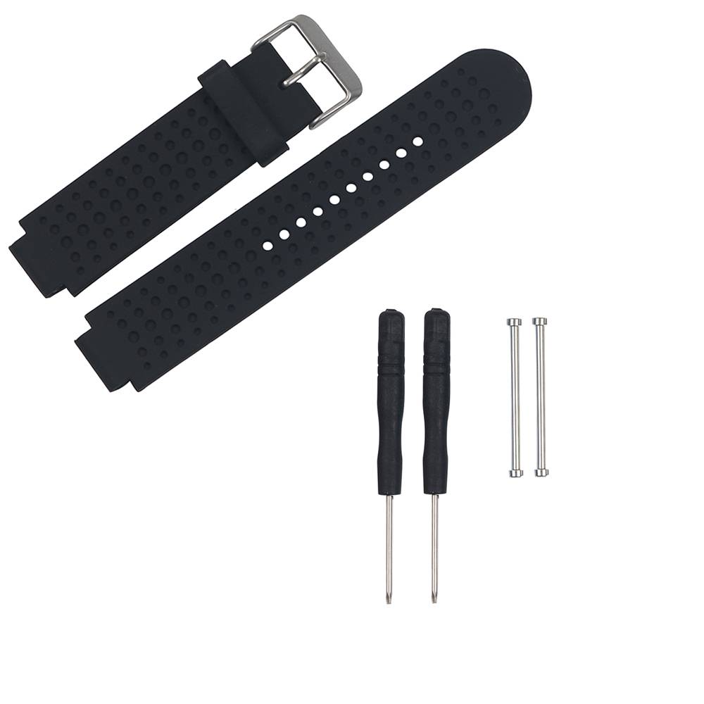 Armband Black Garmin Forerunner 220/230/235/630/620/735XT, Garmin Approach S20/S5/ S6