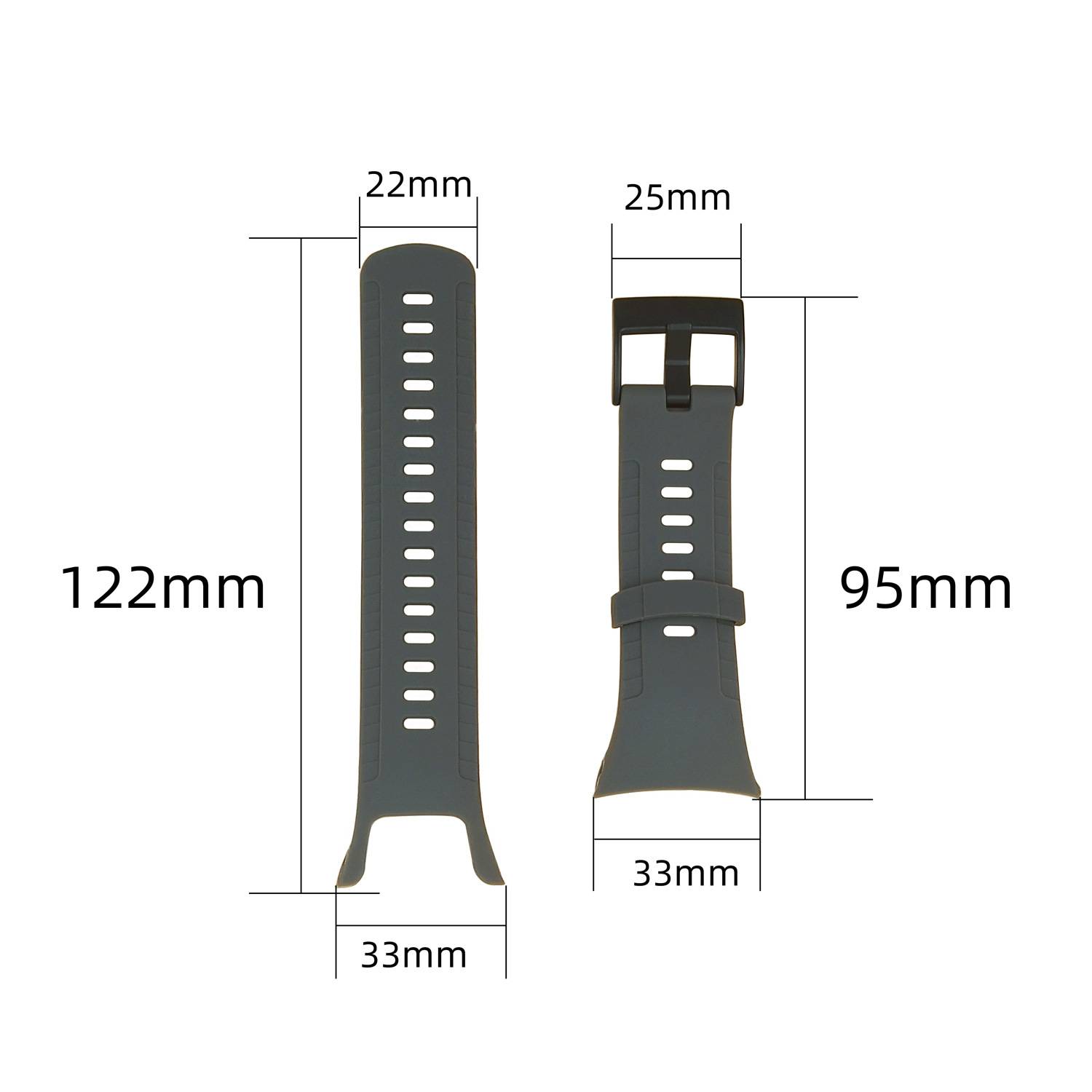 Uhrarmband White Suunto 5