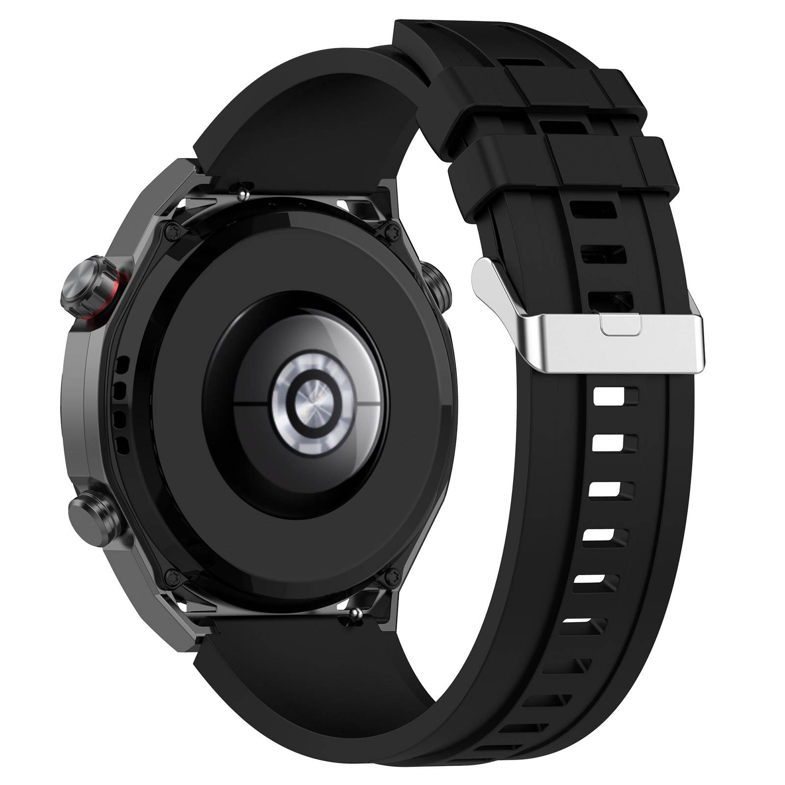 Uhrenarmband 22 mm mit 2 Größen Black
