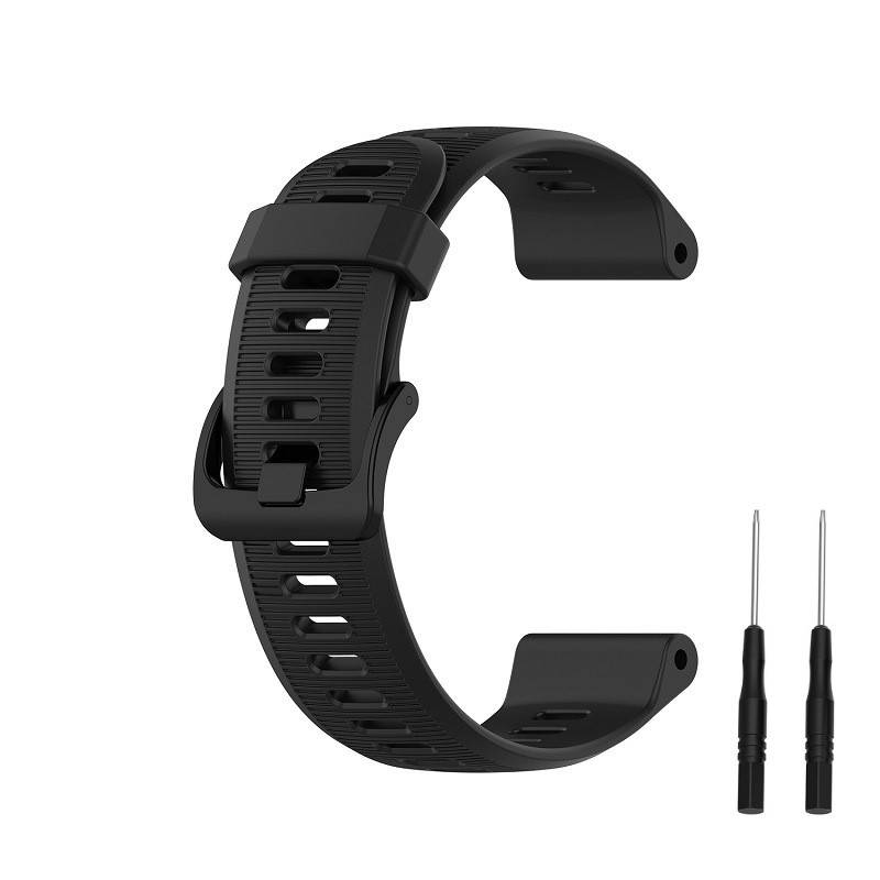 Uhrenarmband Silikon Forerunner 945/935, Garmin Fenix 5 Black