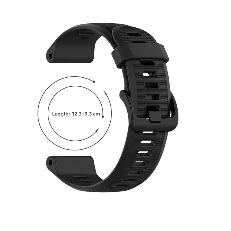 Uhrenarmband Silikon Forerunner 945/935, Garmin Fenix 5 Black