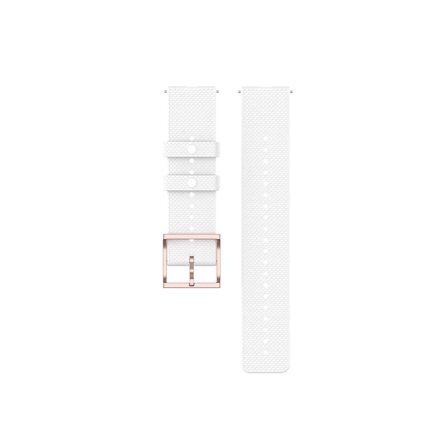 Bowener GRIT X Armband für Samsung Galaxy Watch 20 mm White