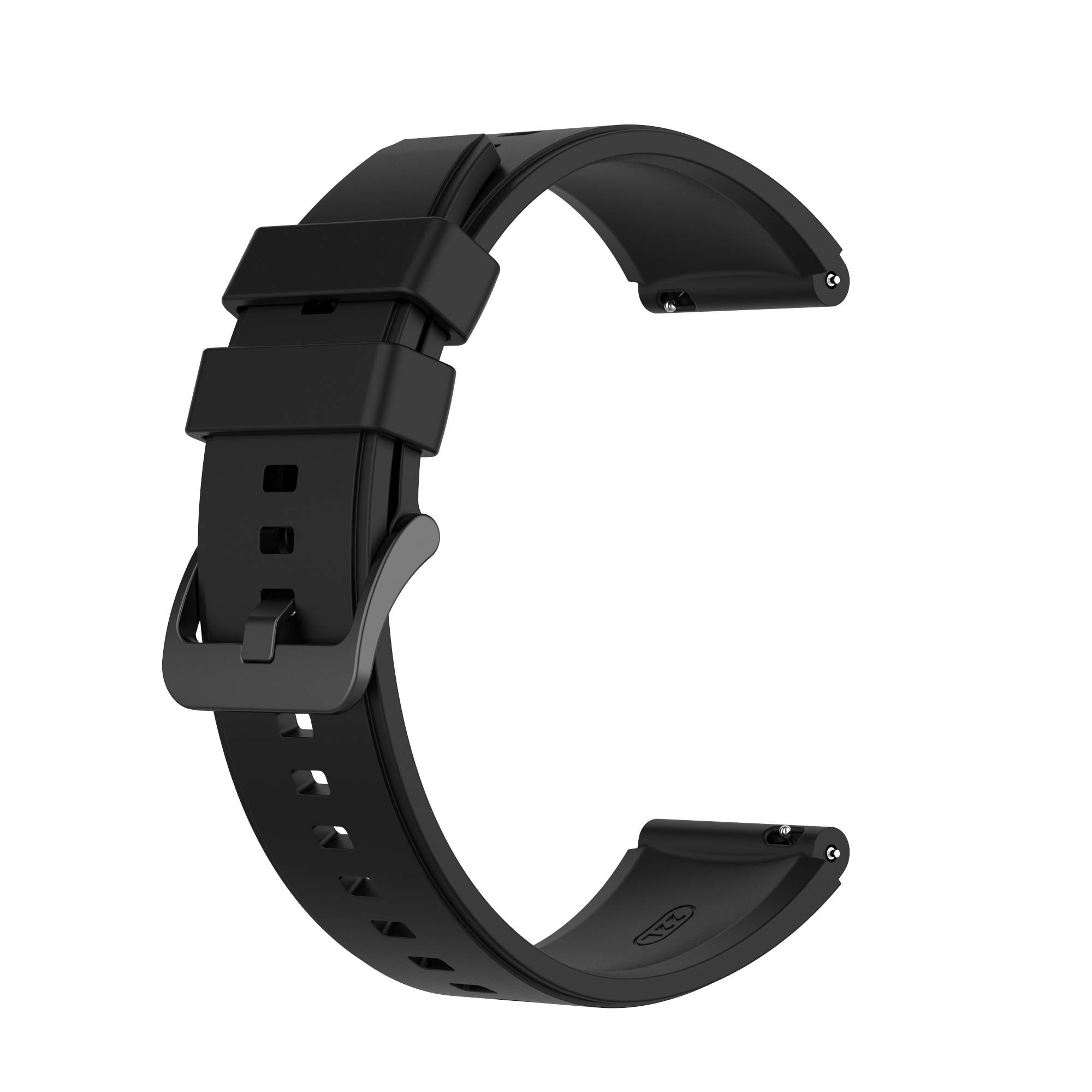Uhrenarmband 20 mm Garmin/Huawei/Samsung Galaxy Watch Black