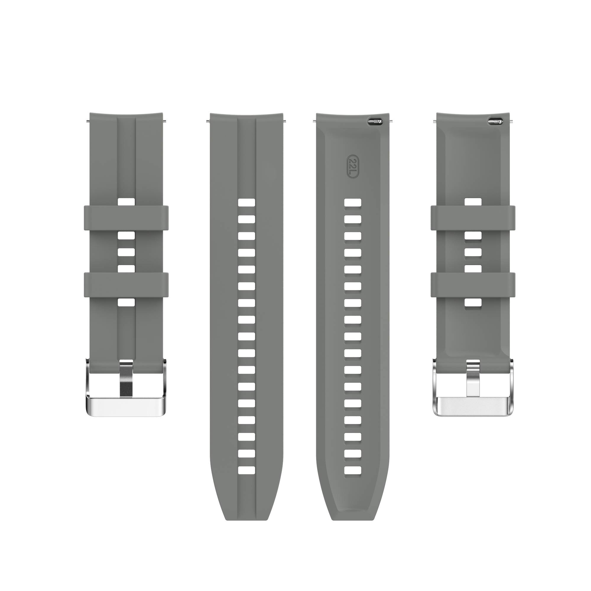 Uhrenarmband 22 mm Garmin/Huawei/Samsung Galaxy Watch Grey