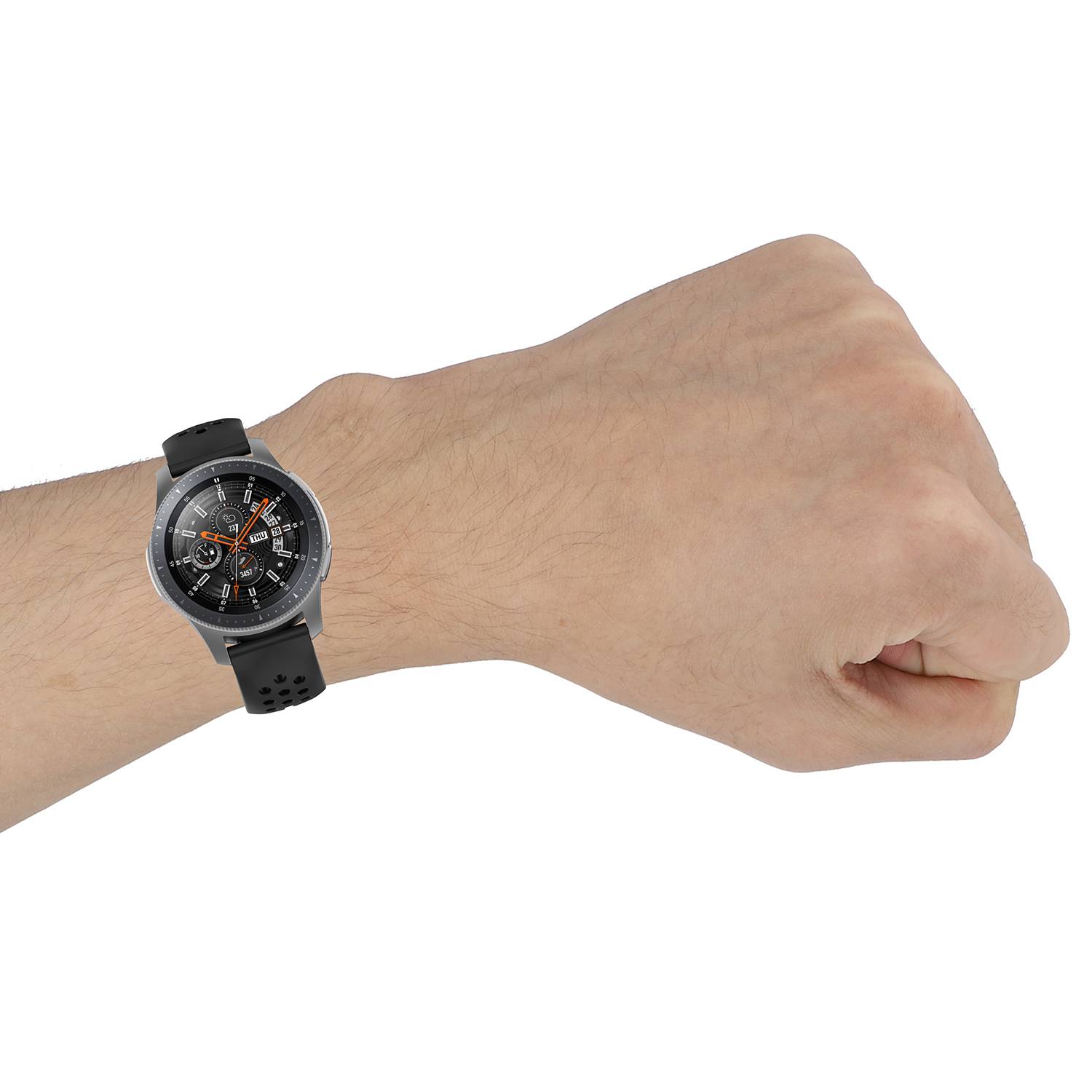 Uhrenarmband für Samsung Galaxy Watch 20mm Black