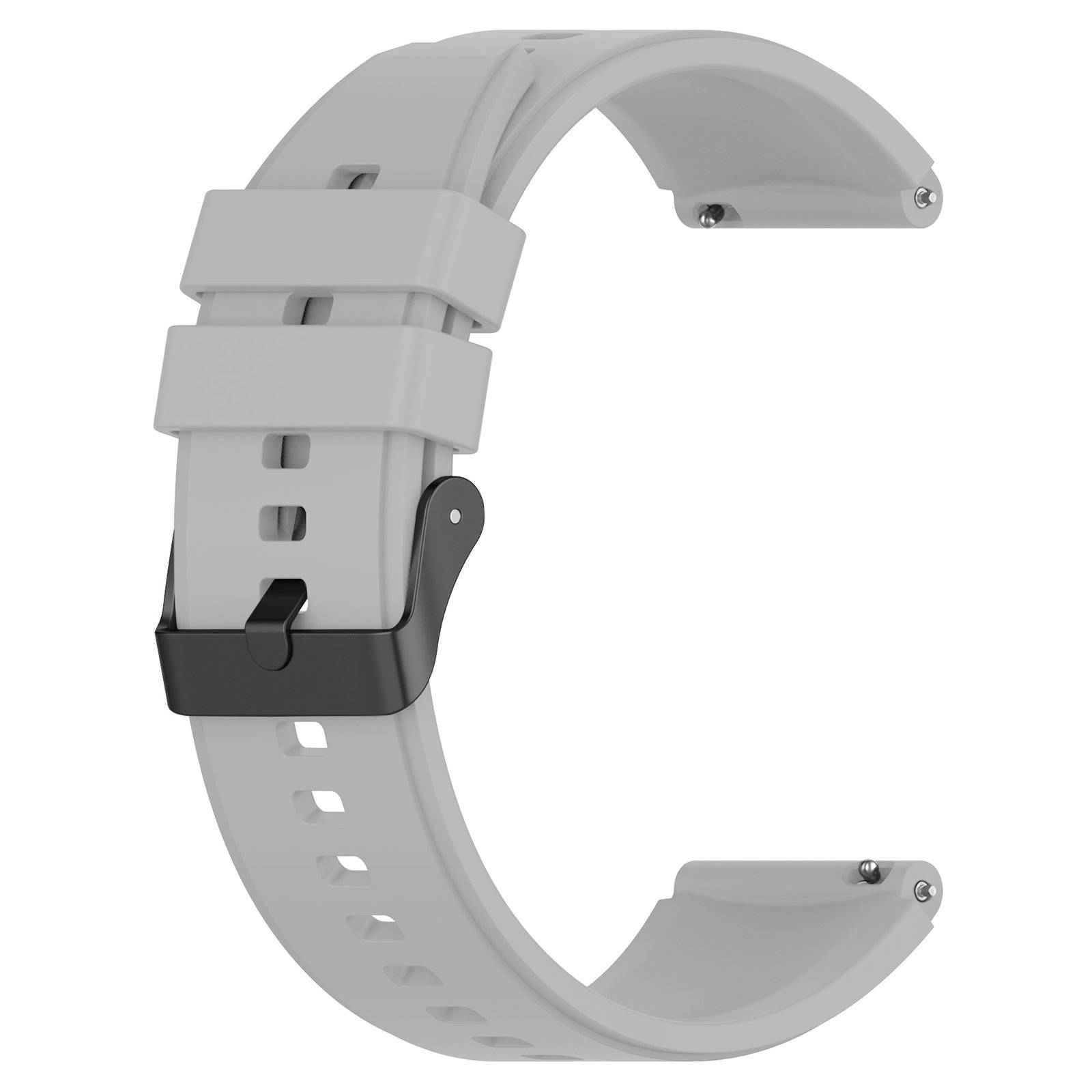 Ersatz Uhrenarmband kompatibel mit Huawei Watch GT2 Pro Armband Silikon Grün LightGrey