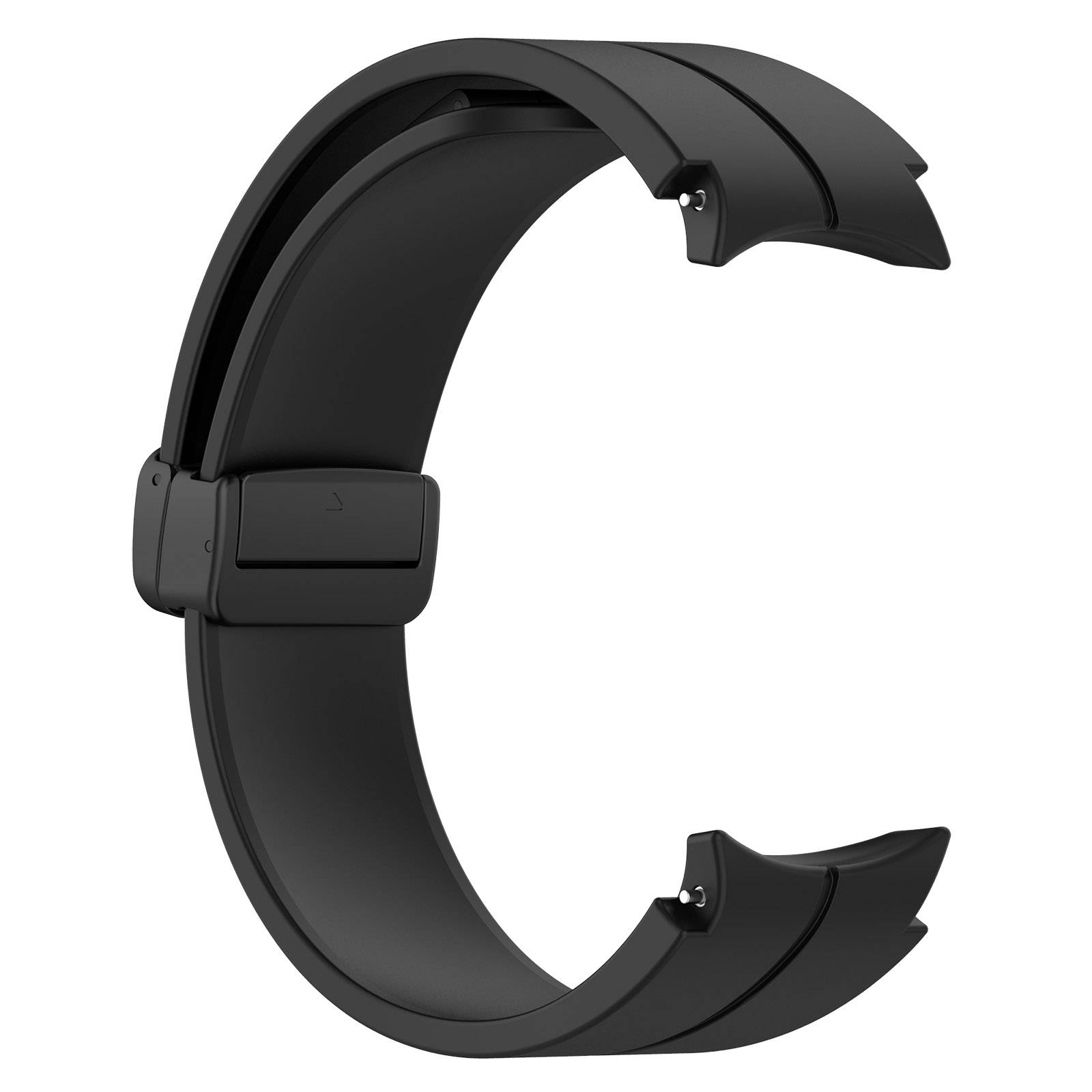 Silikon-Uhrenarmband für Samsung Galaxy Watch 5/4 – 20 mm Black