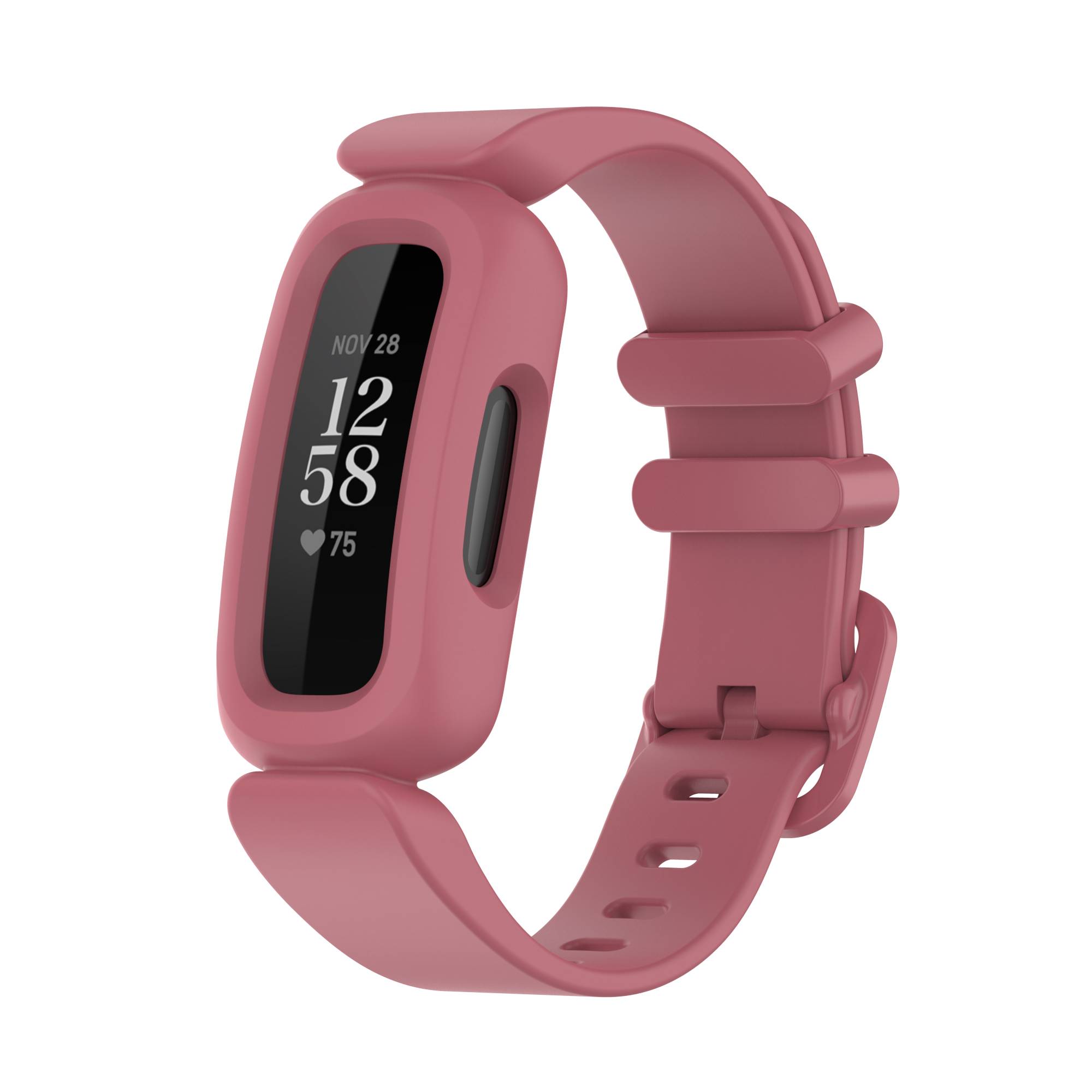 Silikonarmband für Fitbit Inspire 2, Fitbit Ace 3 Red