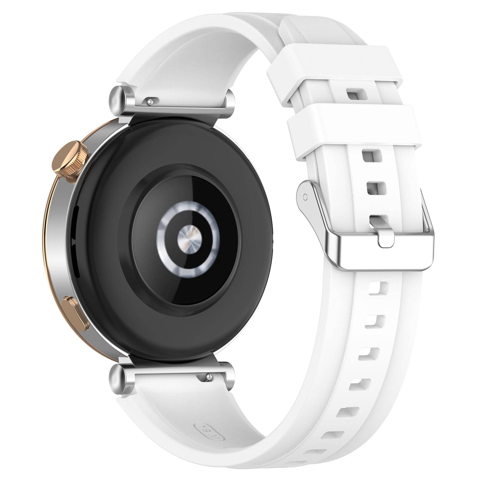 Silikon-Uhrenarmband für 18 mm Huawei GT4 46 mm/GT Runner/GT3 SE White