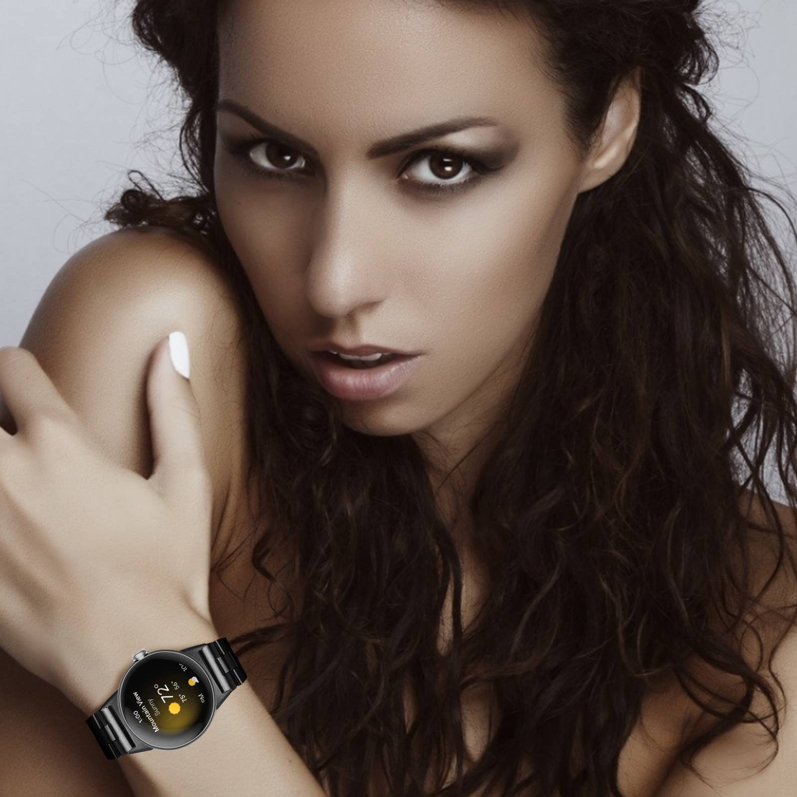 Edelstahl-Uhrenarmband für Google Pixel Watch – 20 mm Black