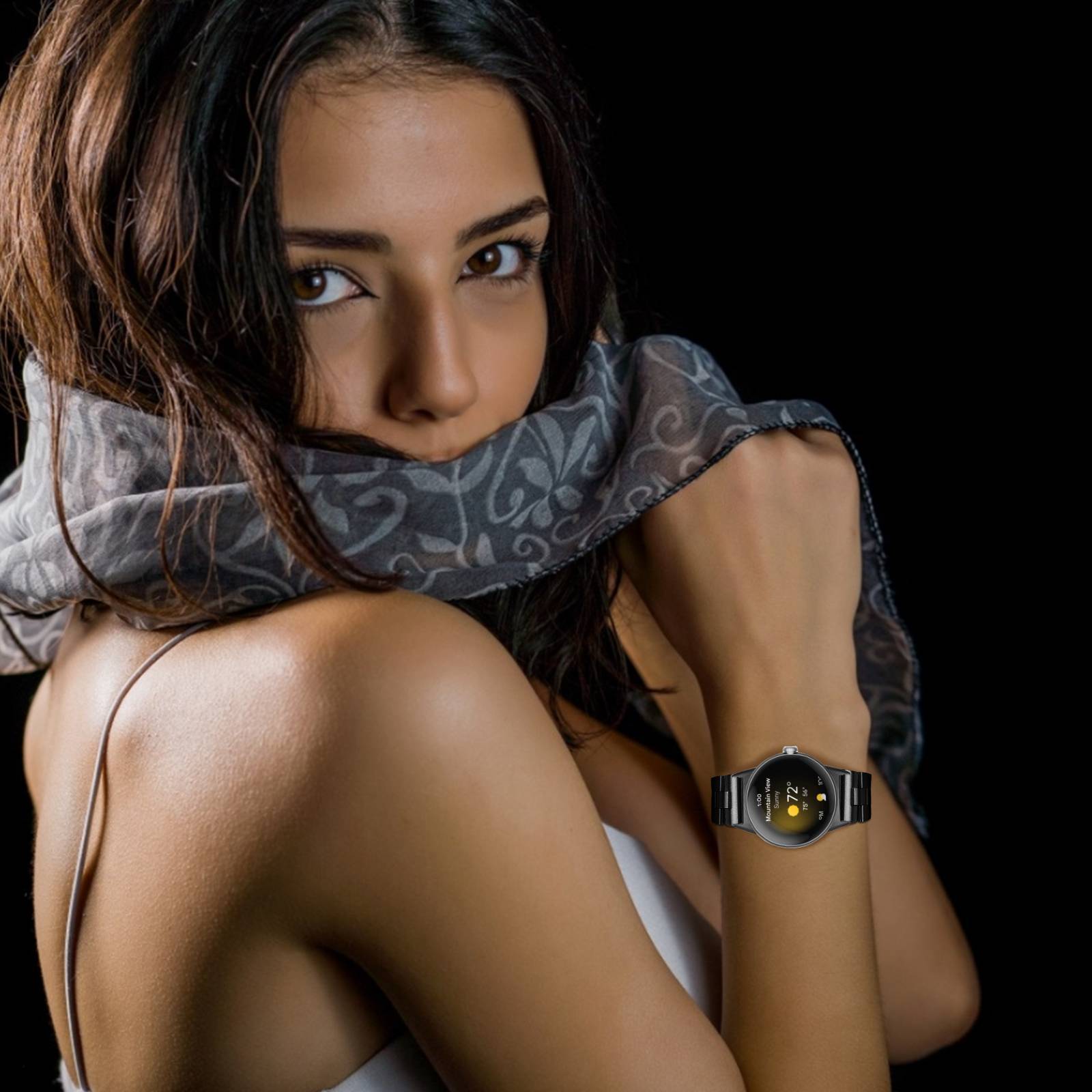 Edelstahl-Uhrenarmband für Google Pixel Watch – 20 mm Black