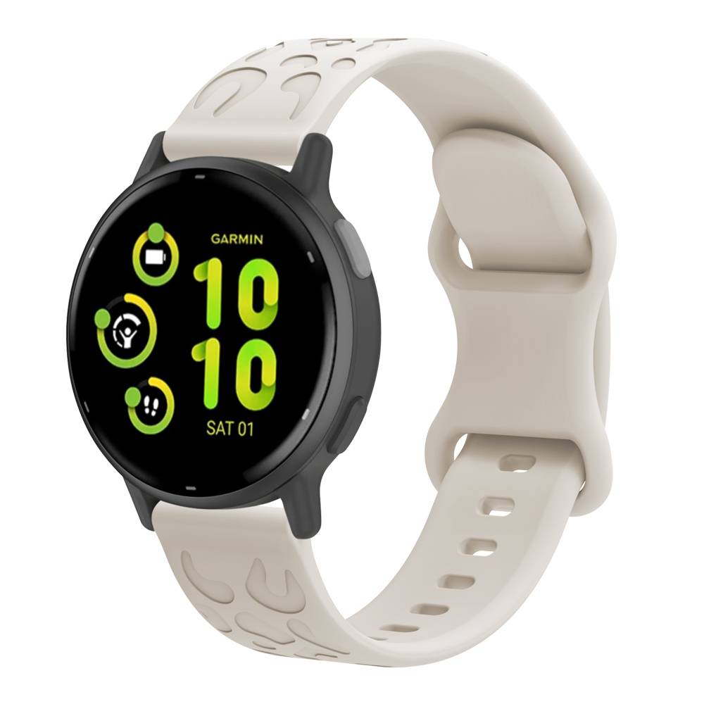 Uhrenarmband für Garmin Forerunner 265S, Fossil GEN6, Huawei Honor – 18 mm Gold