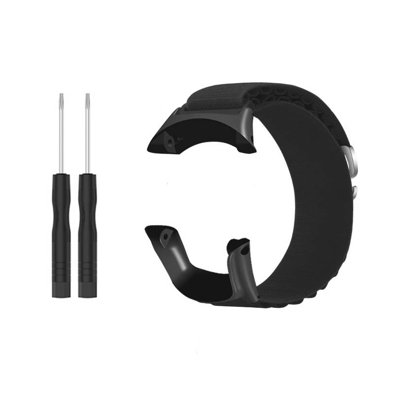 Nylon-Uhrenarmband für Suunto Ambit 3 Black