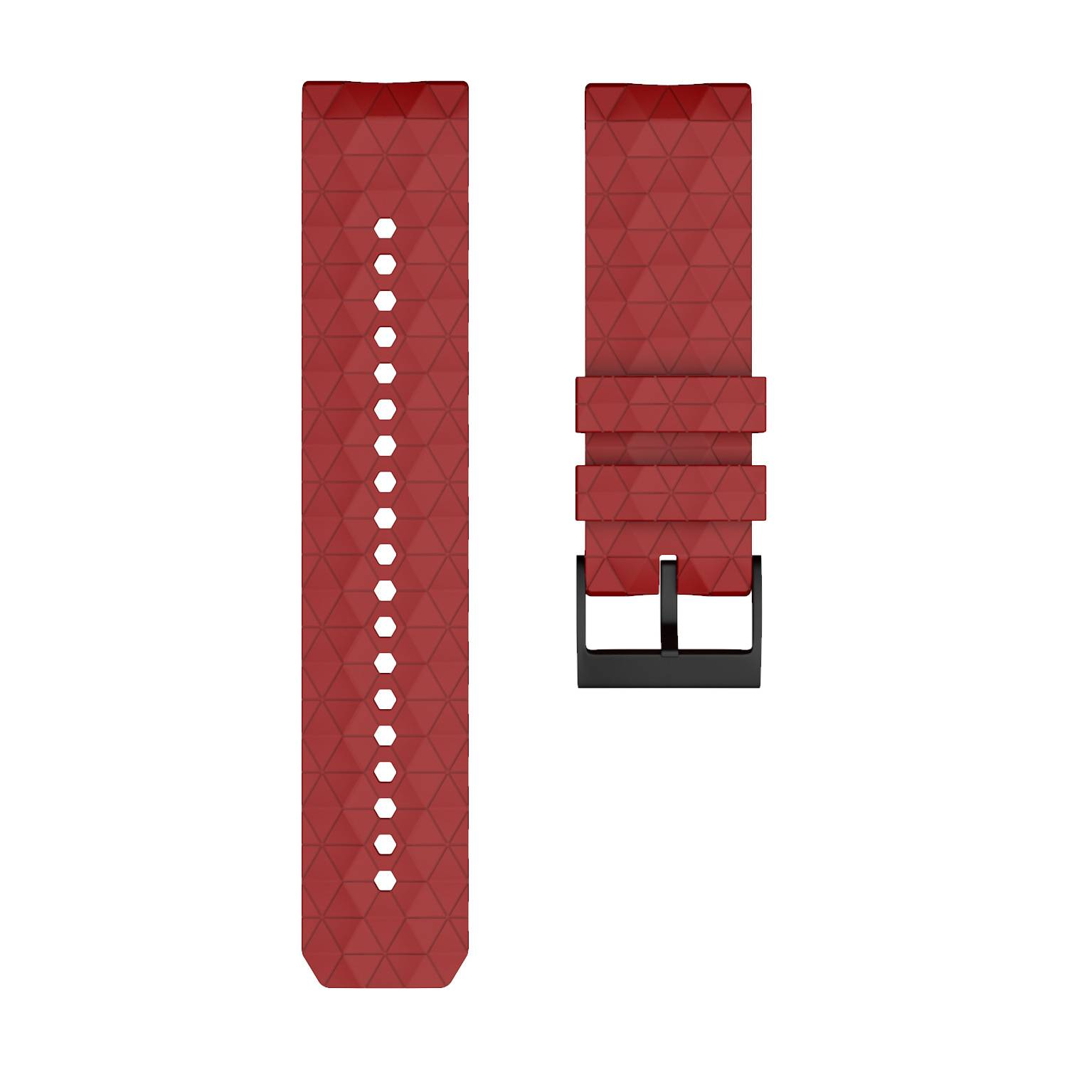 Uhrenarmband für Suunto Spartan Sport Wrist HR/9 Baro/9/D5/7 Red