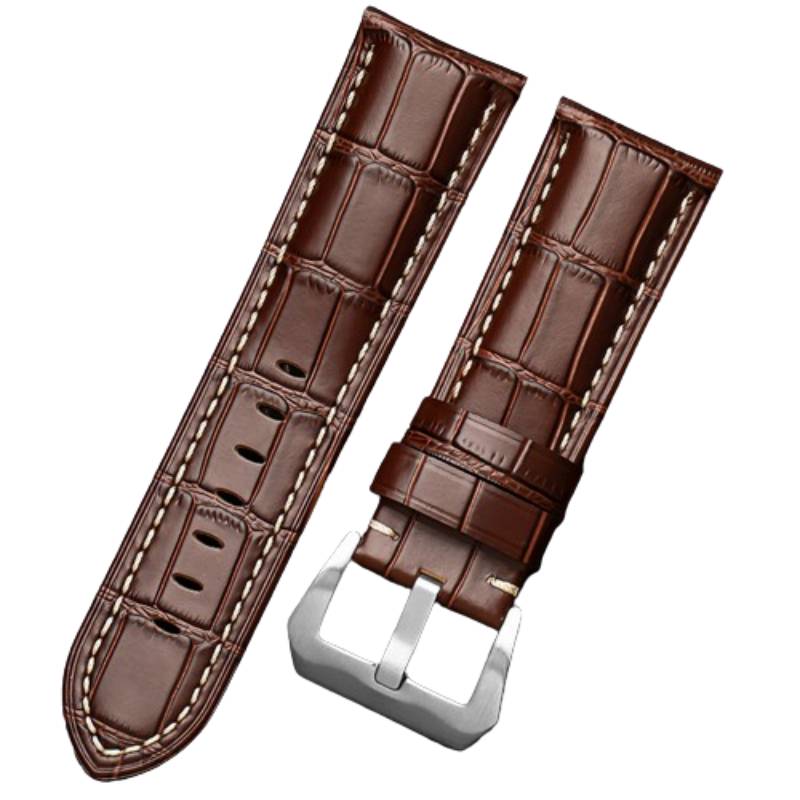 Ersatzarmband für Panerai Luminor Brown 26 mm