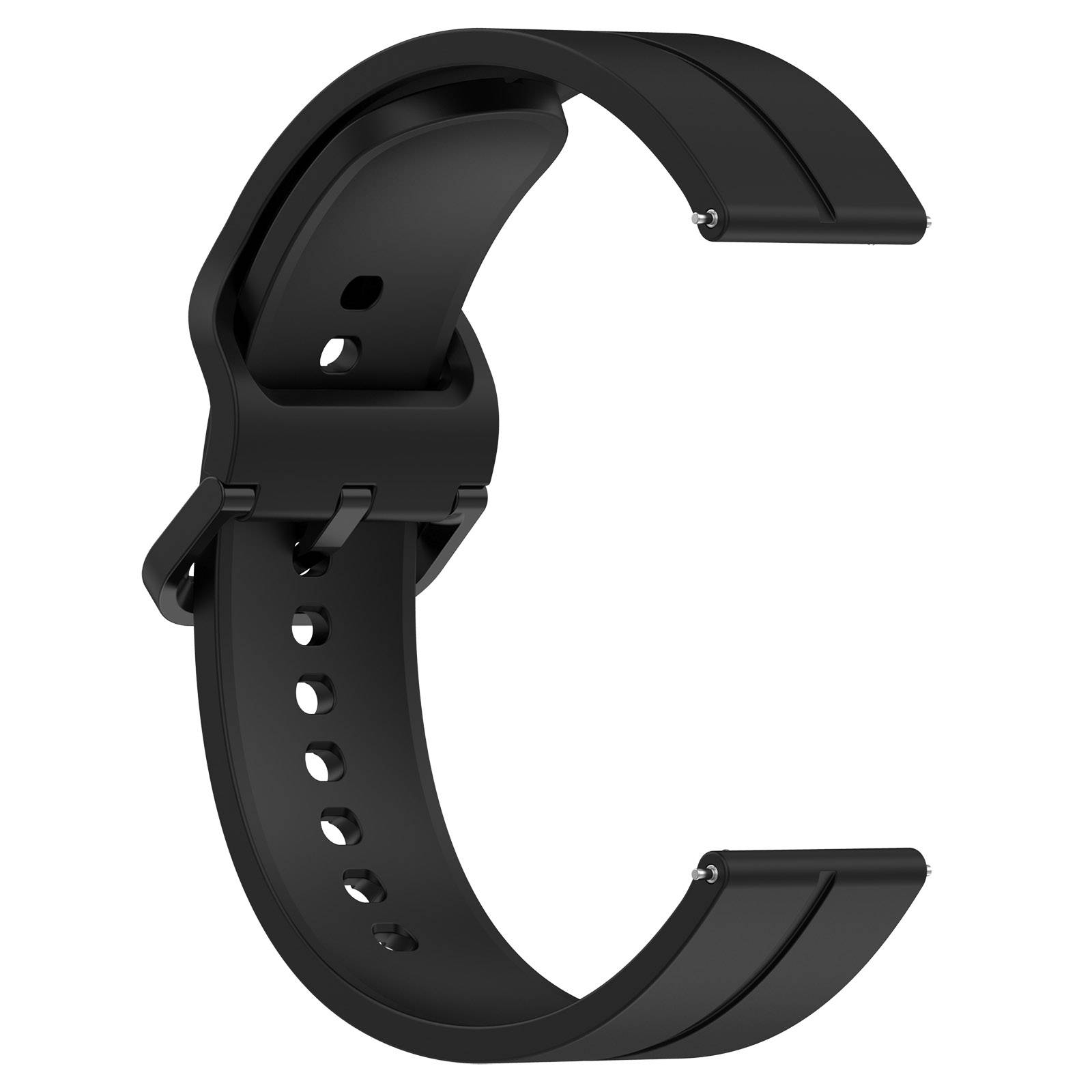Ersatz-Silikonarmband für Haylou Watch 22 mm Black
