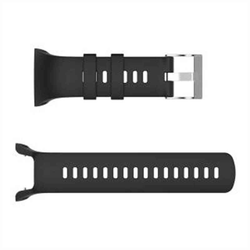 Uhrenarmband für Suunto Spartan Trainer Wrist HR Silikon Black