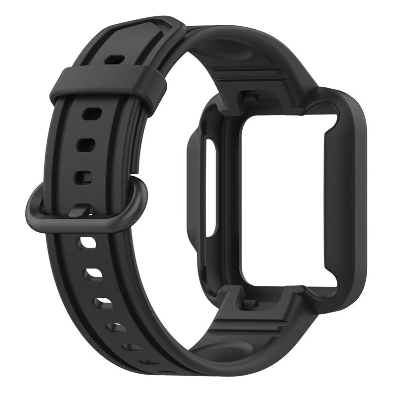 Uhrenarmband für Xiaomi Mi Redmi Watch Lite/ Redmi Horloge 2/Xiaomi Poco Watch Black Xiaomi Mi Watch Lite/Redmi Watch 2/Xiaomi Mi Watch Lite 2/Xiaom