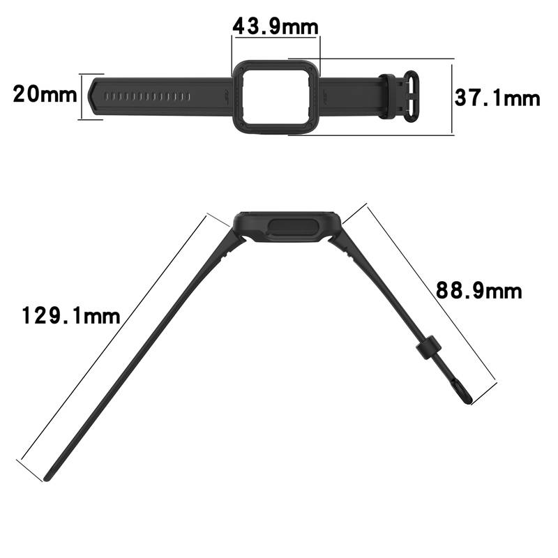 Uhrenarmband für Xiaomi Mi Redmi Watch Lite/ Redmi Horloge 2/Xiaomi Poco Watch Black Xiaomi Mi Watch Lite/Redmi Watch 2/Xiaomi Mi Watch Lite 2/Xiaom