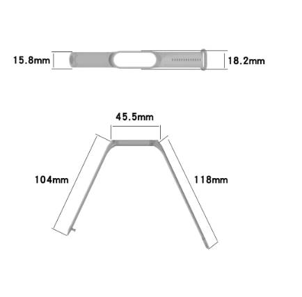 Uhrarmband Black Xiaomi Mi Band 5/6