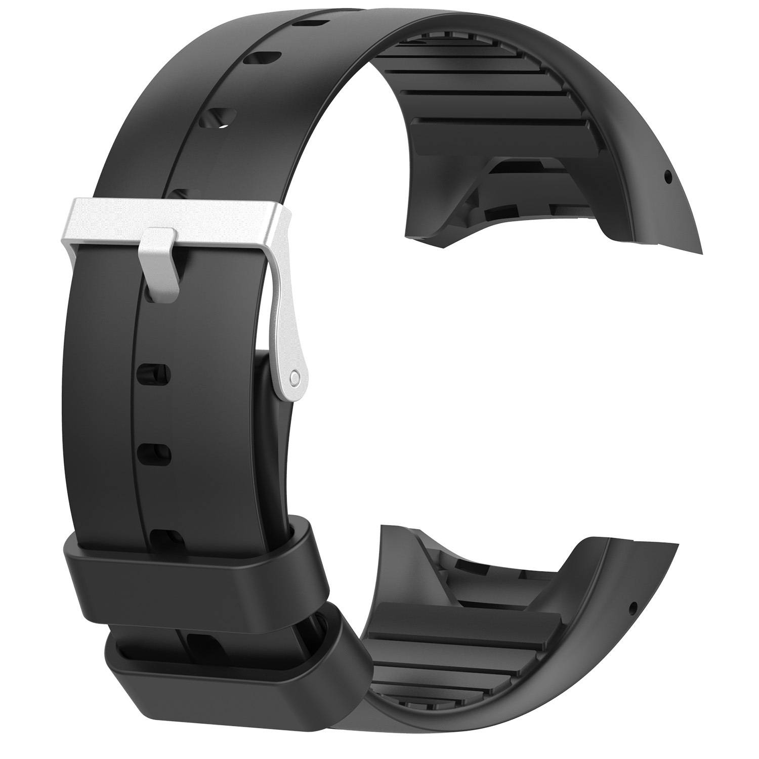 Uhrarmband Black L Polar M400/M430