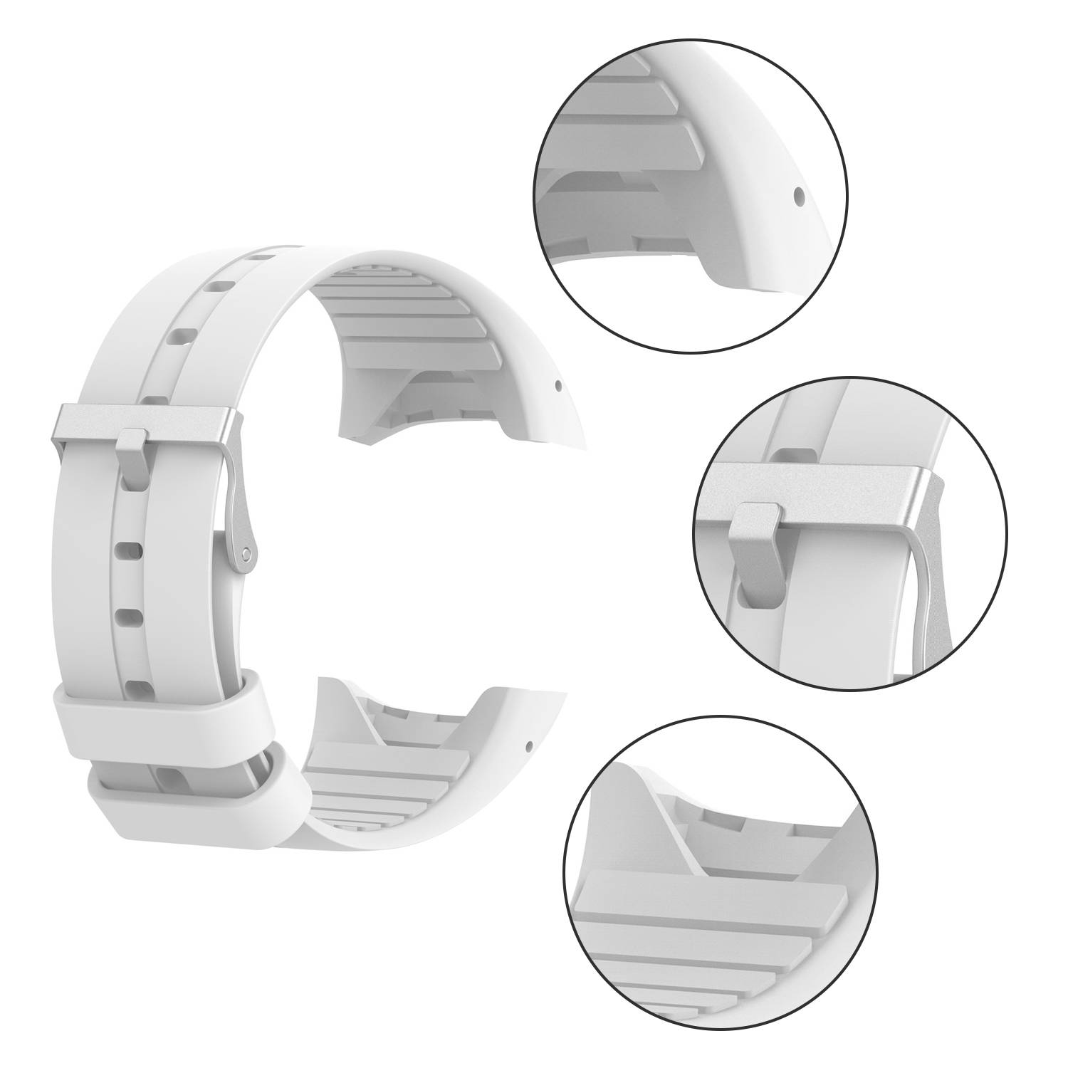 Uhrarmband White S Polar M400/M430