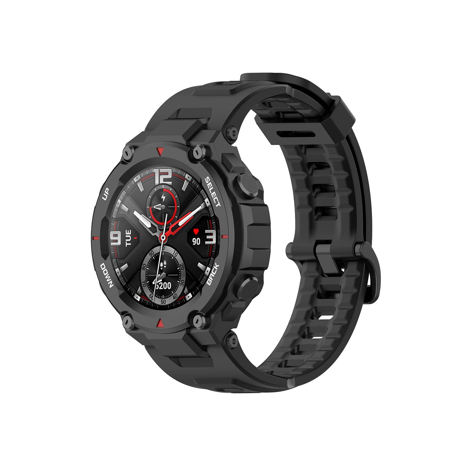 Huami Amazfit T-Rex / Pro Armband Silikon Schwarz
