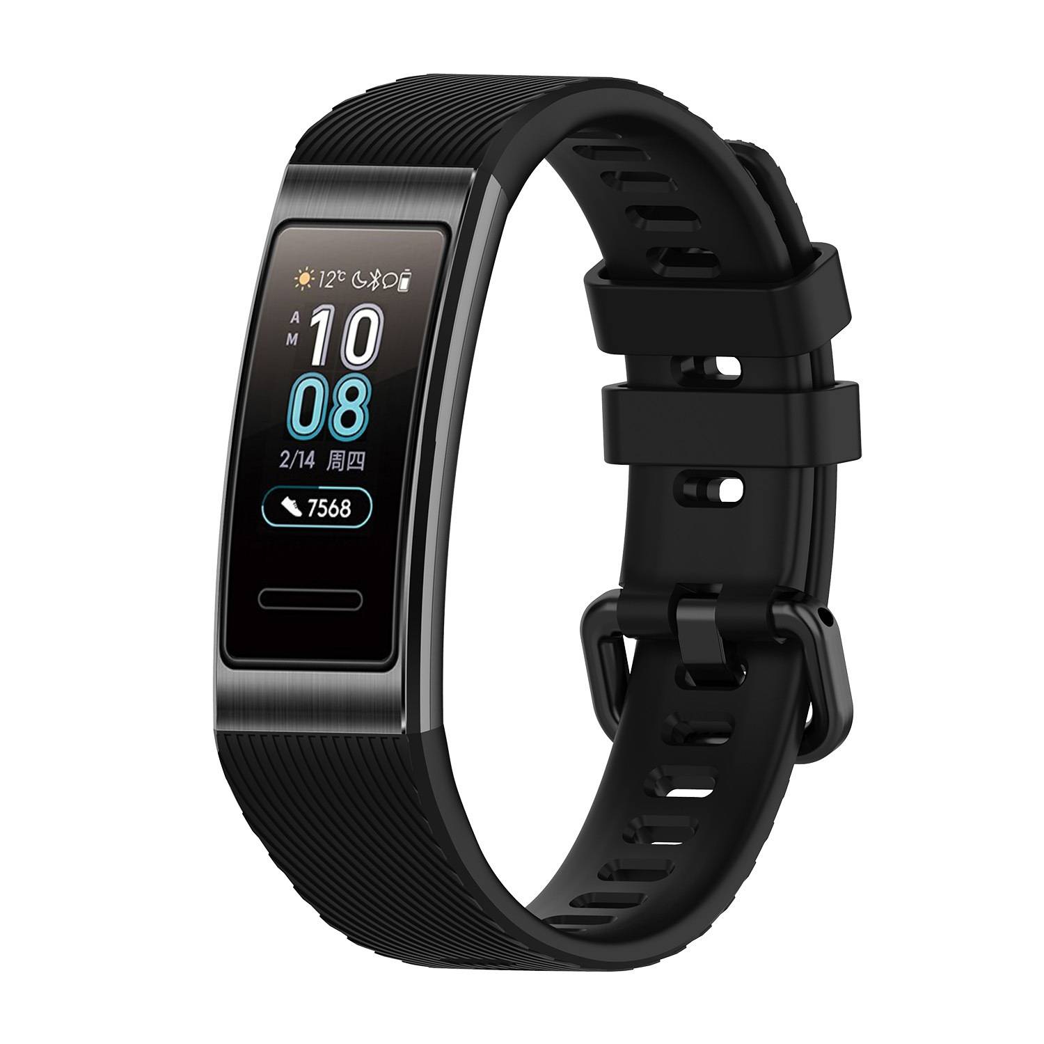 Ersatz Armband für Huawei Band 3/3 Pro / 4 Pro TPU Fitness Uhrenarmband TPU