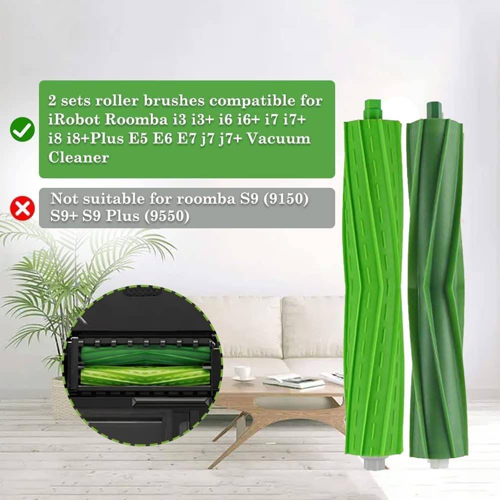 Kopfbürste / Gummibürste für iRobot Roomba i7 i7+ E5 E6 i6 Serie