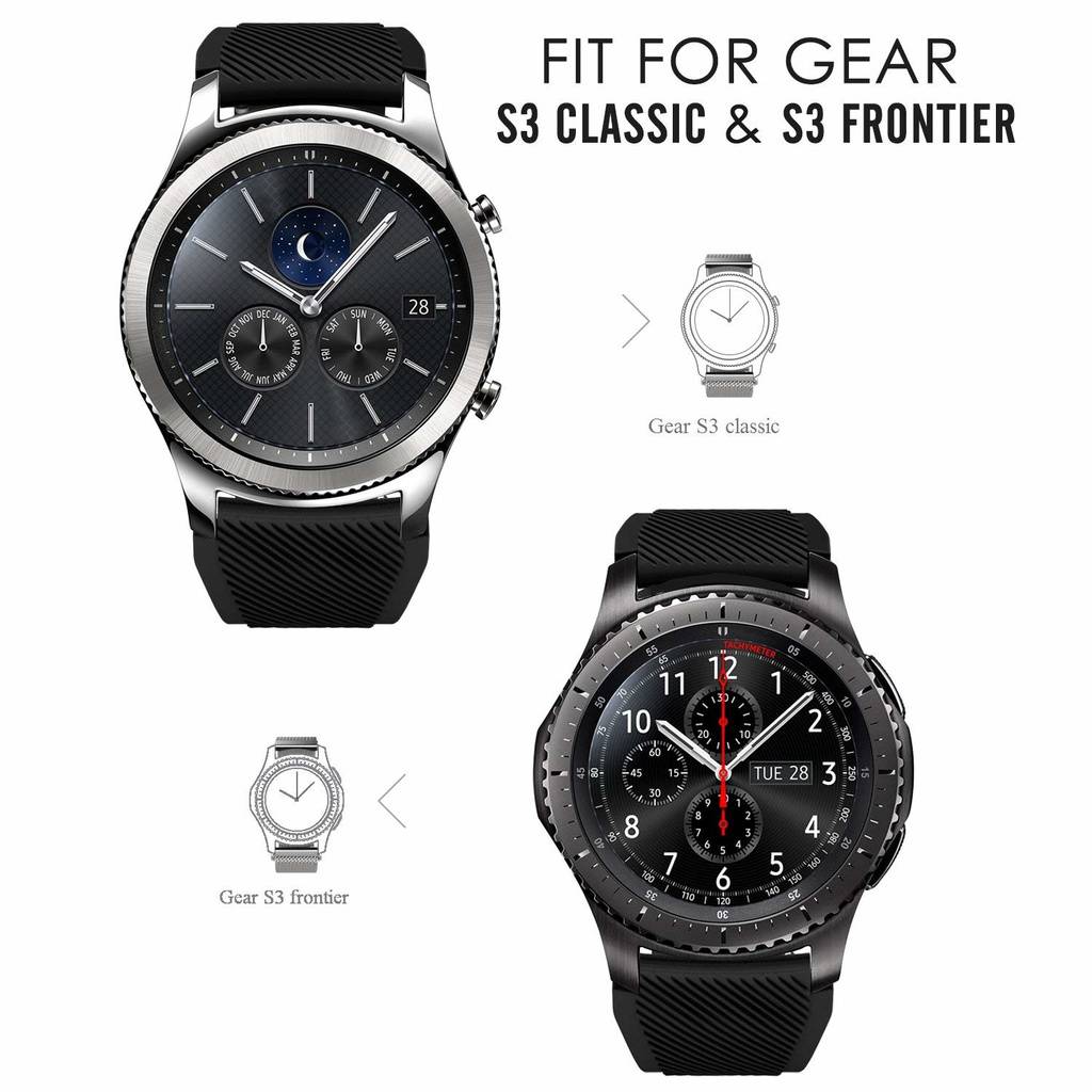Armband für Samsung Gear S3 Frontier/Classic 22mm Uhrenarmband Ersatzband