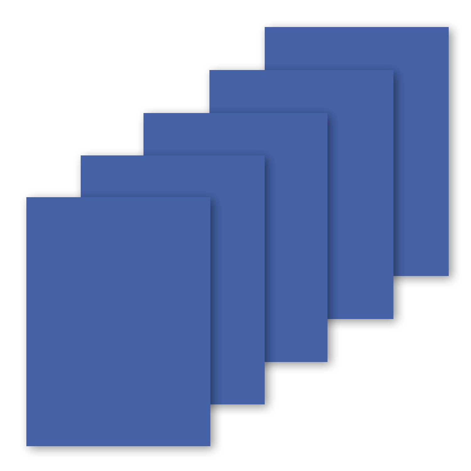 Selbstklebende Reparaturflicken 5 Bögen Blue