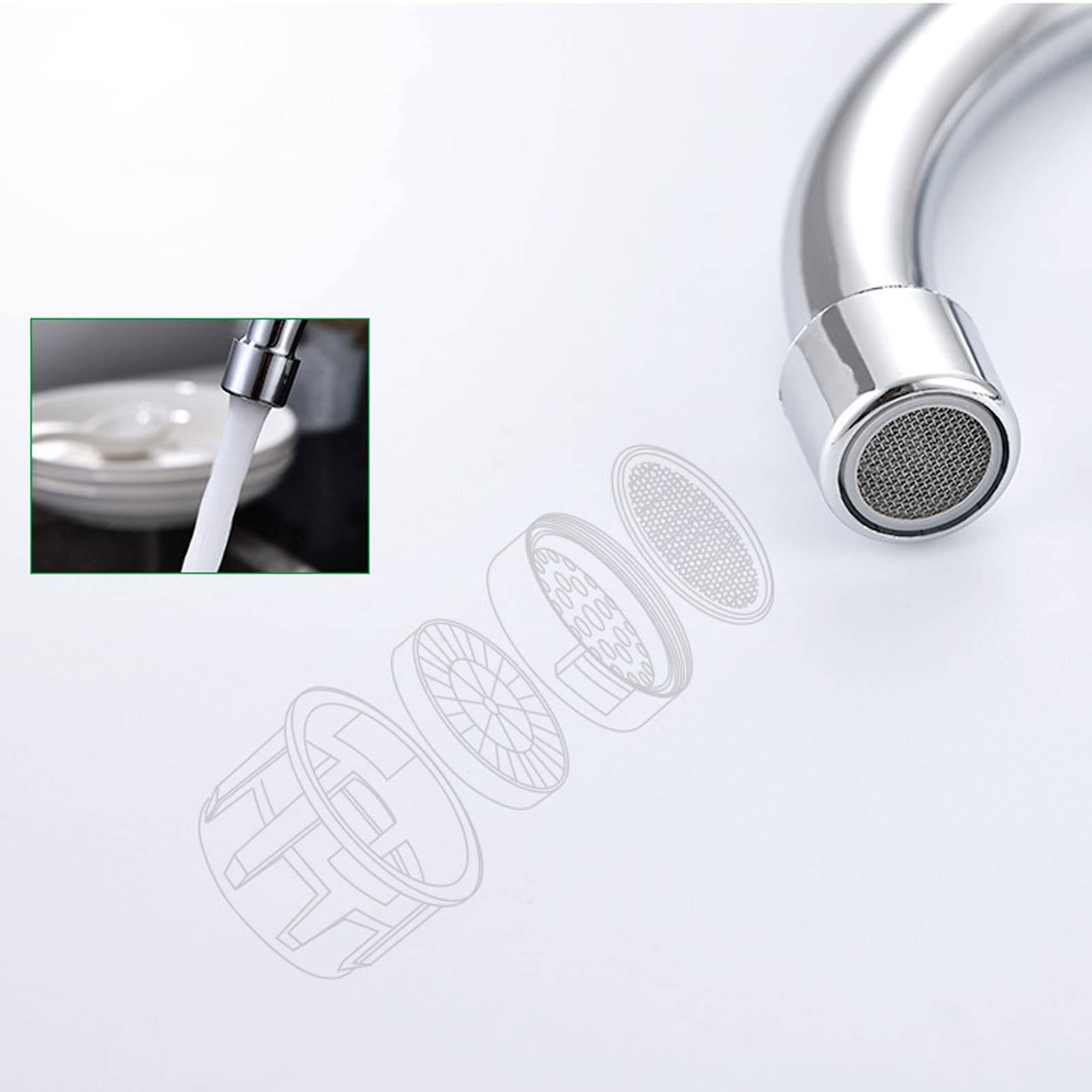 Einfacher Kaltwasserhahn in geschwungener Form