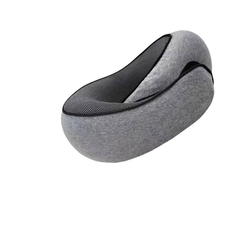 Tragbares Nackenkissen für Büroschlaf - Komfort und Unterstützung Grey