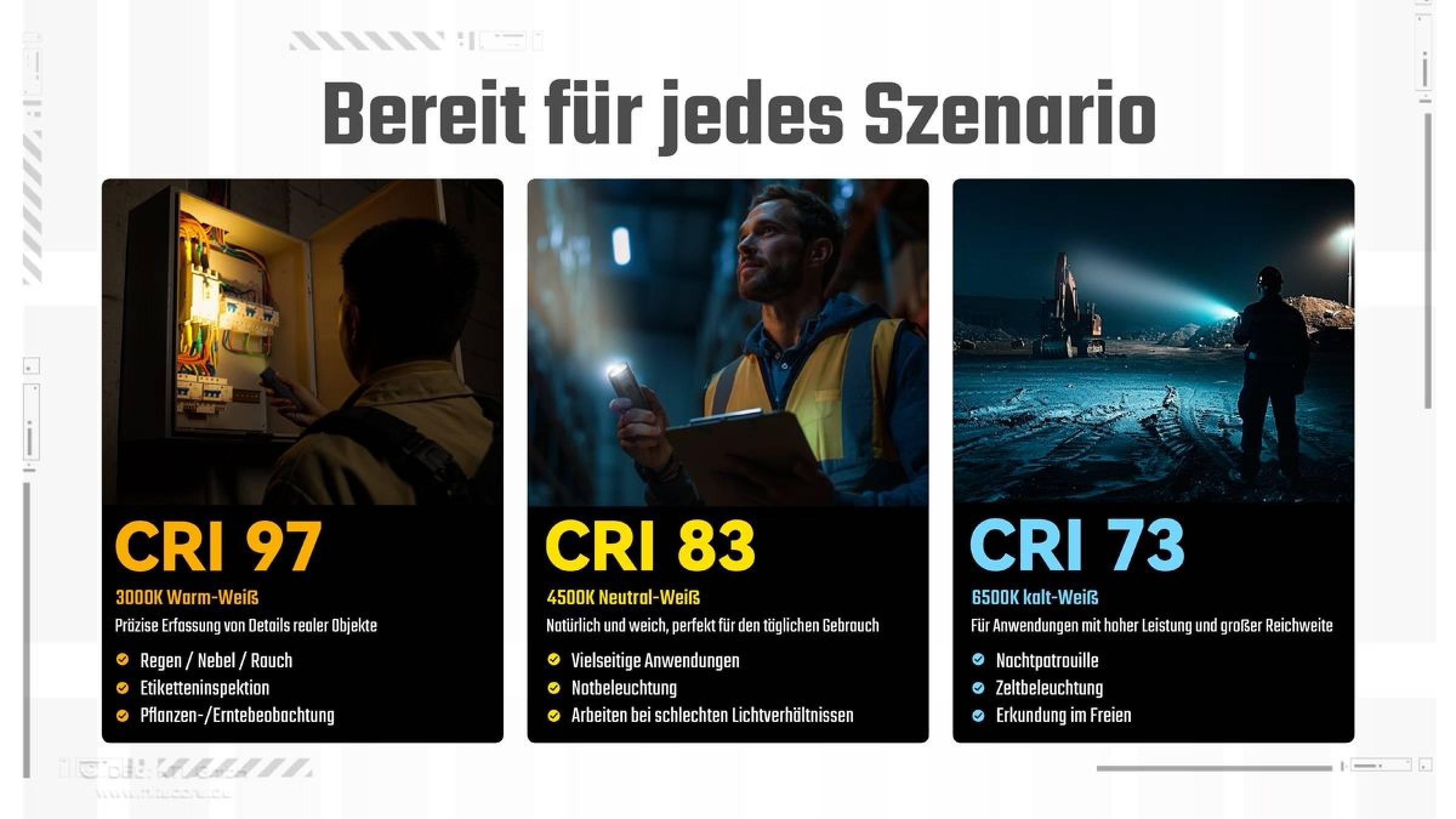 Nitecore Taschenlampe EDC07 1500 Lumen MCT schwarz