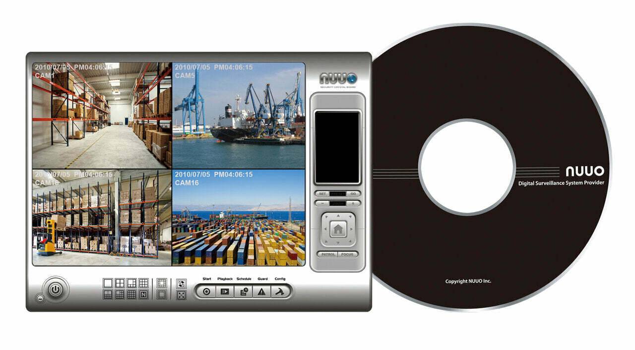 SCB-IP-P64 BURG GARD, NUUO 64-Kanal NVR SoftwareDie NUUO PC basierte Software unterstützt IP-Kameras wie auch Megapixel