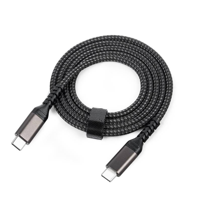 USB-C zu USB-C Kabel 5A/20V PD 100W Ladegerät Black 2 m