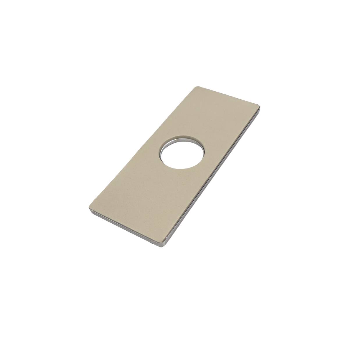 Abdeckplatte Abdeckscheibe für Mixer Edelstahl 6 Zoll Silver