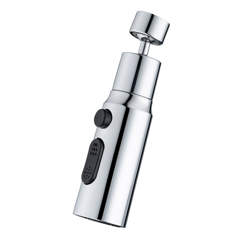 Sprühkopf für Küchenarmatur, 3 Positionen, 720° drehbar, Wasserhahnbrause Silver