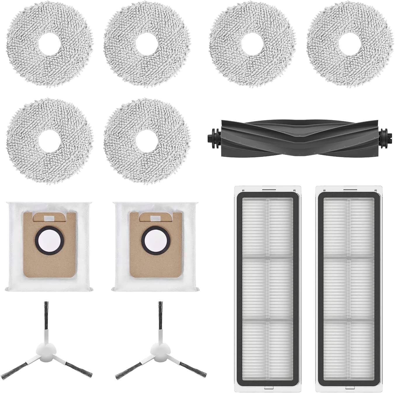 Ersatzteile Zubehör für Dreame L10s / L10 Ultra, Bürsten, HEPA-Filter, Wischtücher, Staubsaugerbeutel Dreame L10s / L10 Ultra