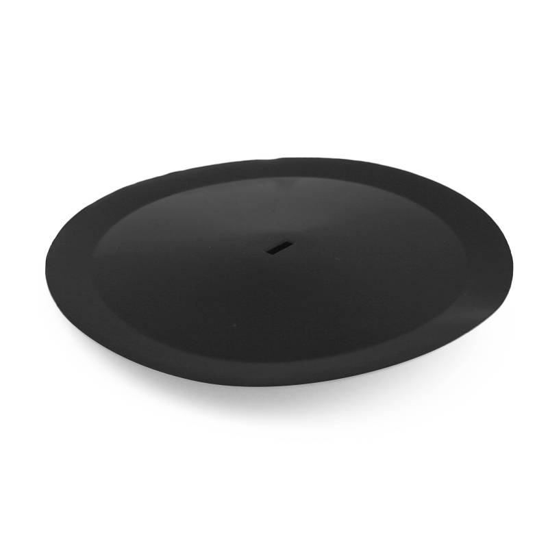 Geschirrstopfen aus Silikon Black 15 cm