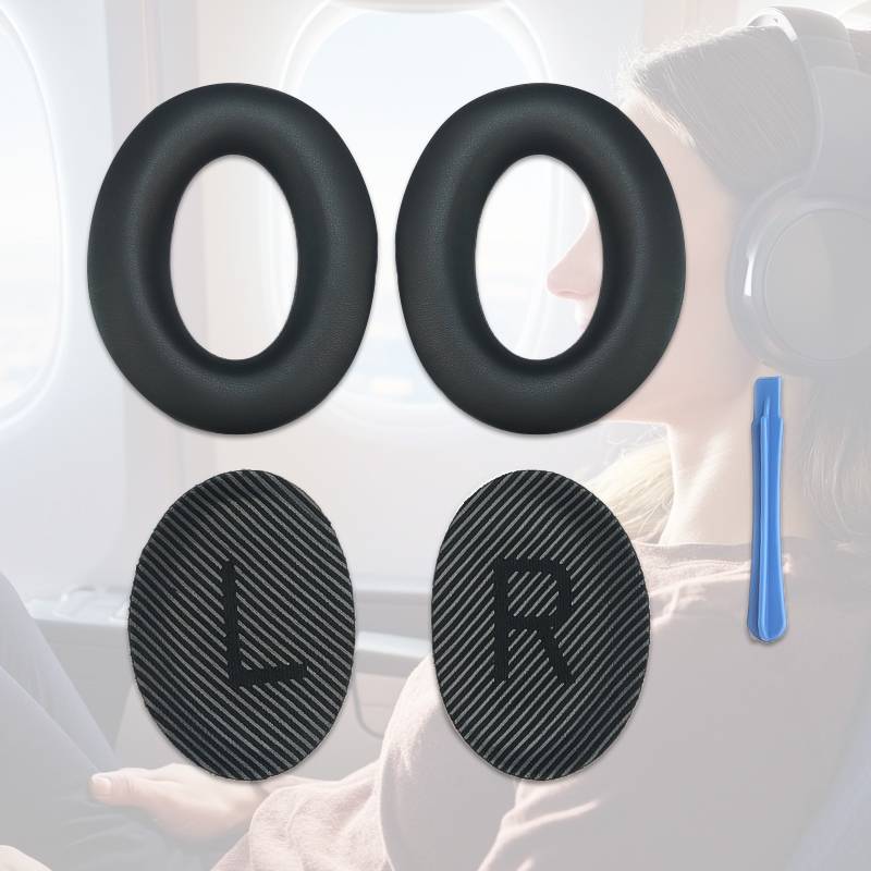 Ohrpolster 1 Paar Bose QC35/Bose SoundTrue Black