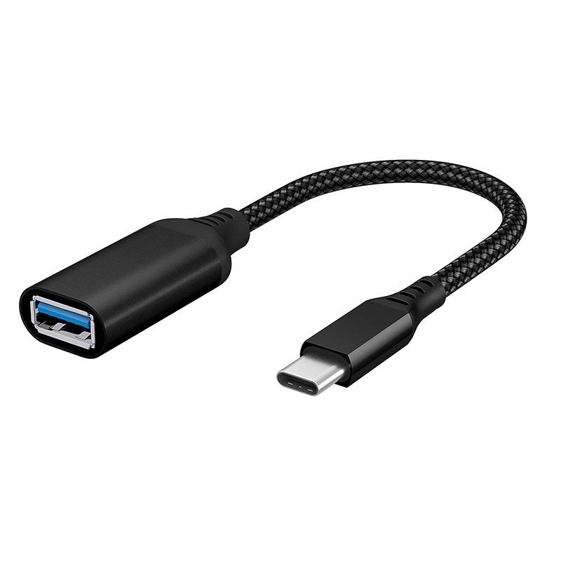 USB-C-auf-USB-3.0-Adapterkabel 5 Gbit/s Black