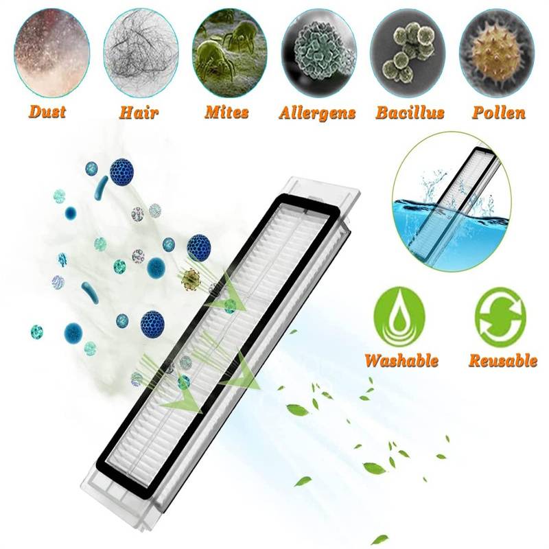 Zubehör Xiaomi Roborock S5 Max/S50/S51/S55/S5/S60/S65/S6/S6 Pure/S6 MAXV 8 Teile