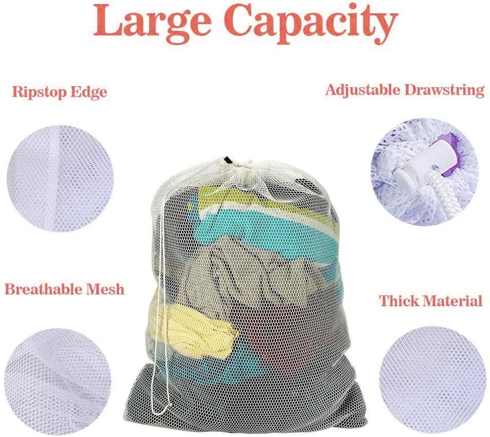 Großer Waschbeutel 60x90 cm Weiß