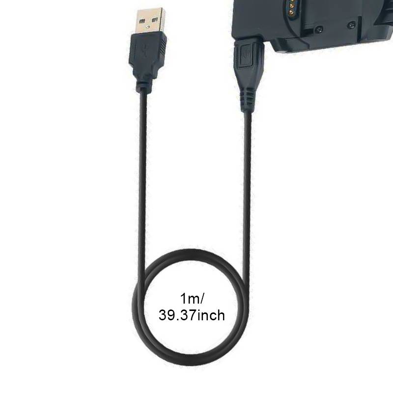 Ladegerät für Garmin Fenix 3 / Fenix 3 HR Sportuhr Black