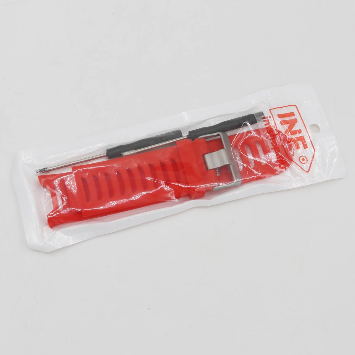 Uhrenarmband aus Silikon Red