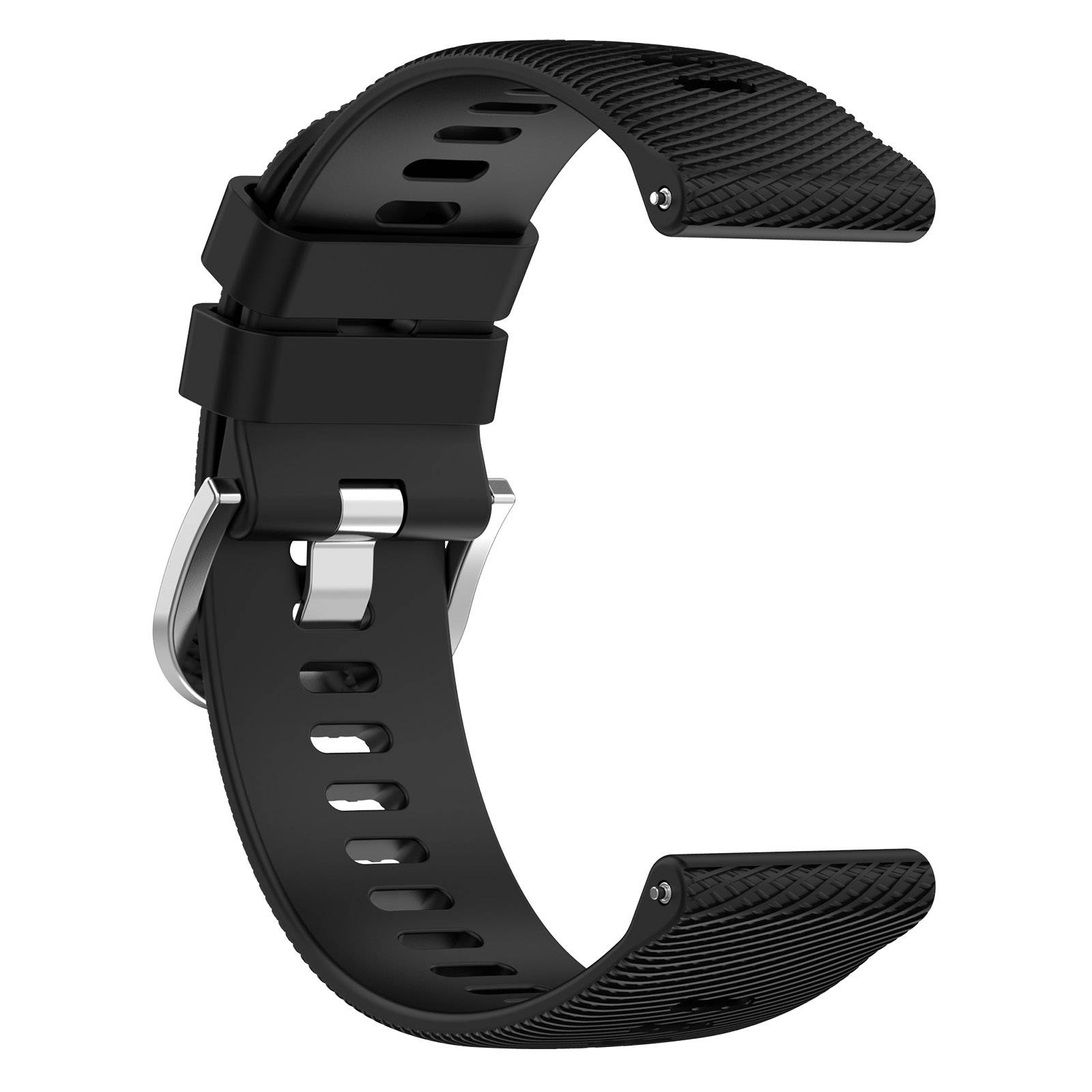 Uhrenarmband Garmin Forerunner 265/265 Music/255/255Music/Venu 2/Vivoactive 4 Black 22 mm