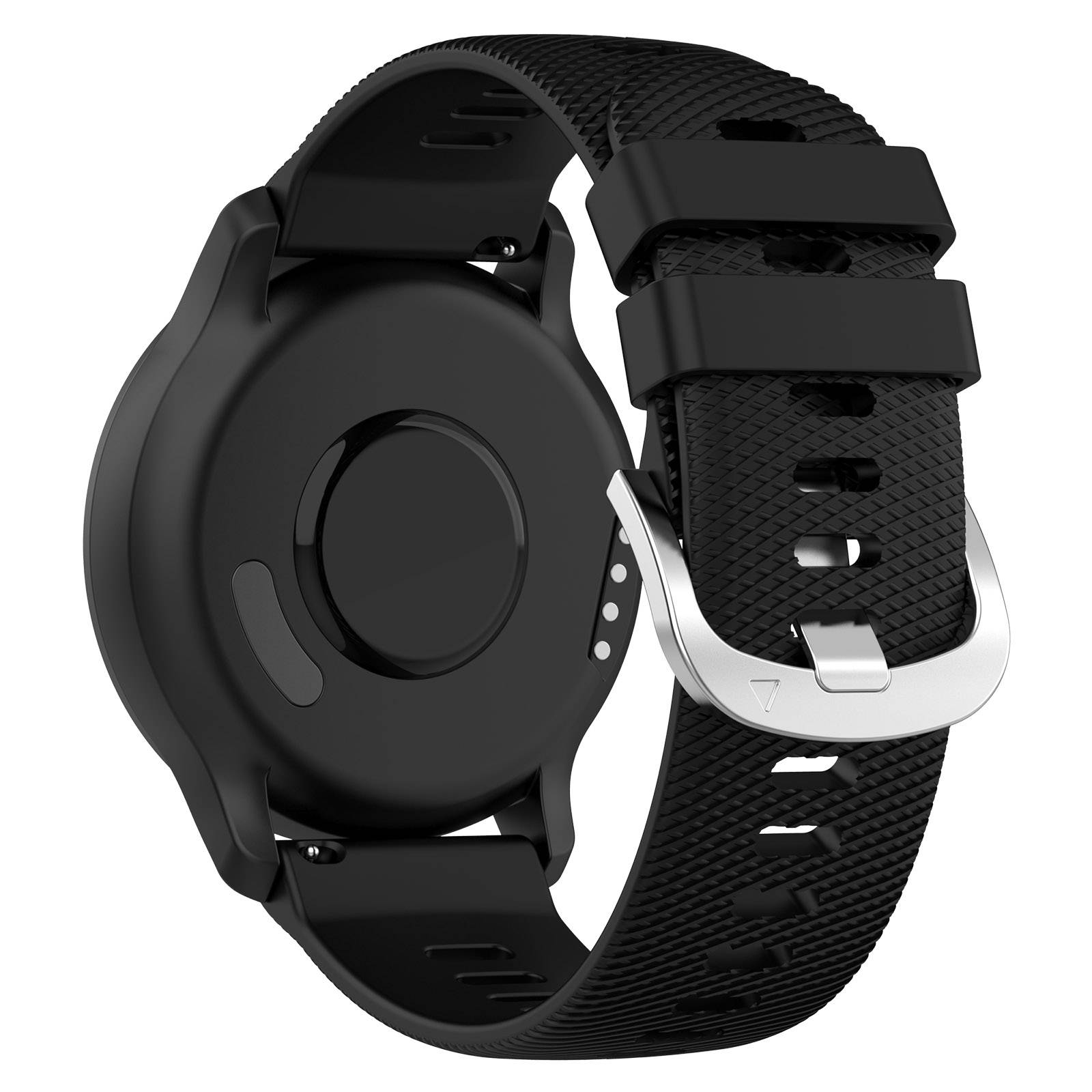 Uhrenarmband Garmin Forerunner 265/265 Music/255/255Music/Venu 2/Vivoactive 4 Black 22 mm