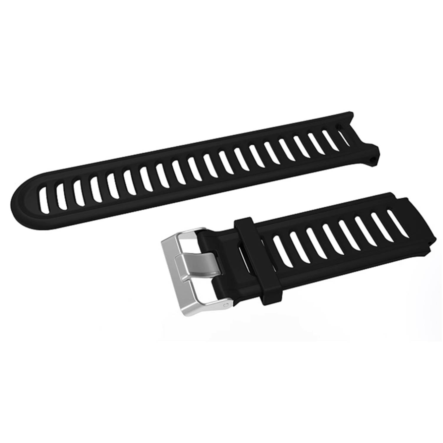 Uhrenarmband aus Silikon Black